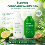 combo dầu gội xả thảo dược bloomia 320g